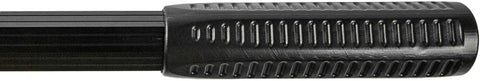 YakAttack 16” x 19” Landing Net with 24” Long Telescoping Handle and Rubber Netting, Black
