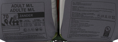 NRS Zander PFD