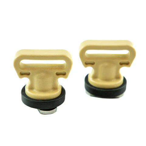 YakAttack Vertical Tie Downs, Track Mount, 2 pack
