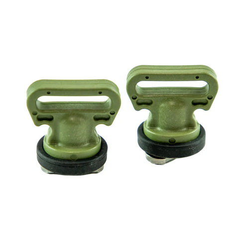 YakAttack Vertical Tie Downs, Track Mount, 2 pack