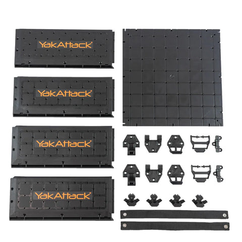 YakAttack 13x13 ShortStak Upgrade Kit for BlackPak Pro, Black