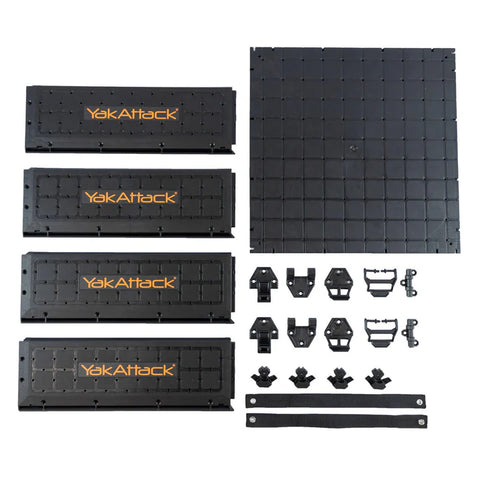YakAttack 16x16 ShortStak Upgrade Kit for BlackPak Pro, Black
