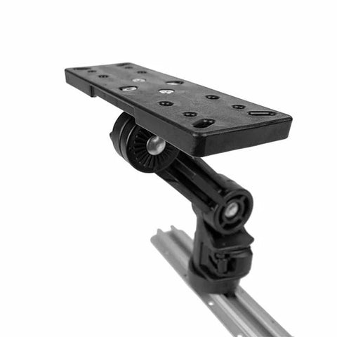 YakAttack Rectangular Fish Finder Mount with Track Mounted LockNLoad™ Mounting System