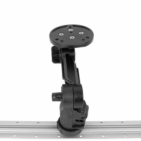 YakAttack Round Base Fish Finder Mount with Track Mounted LockNLoad™ Mounting System