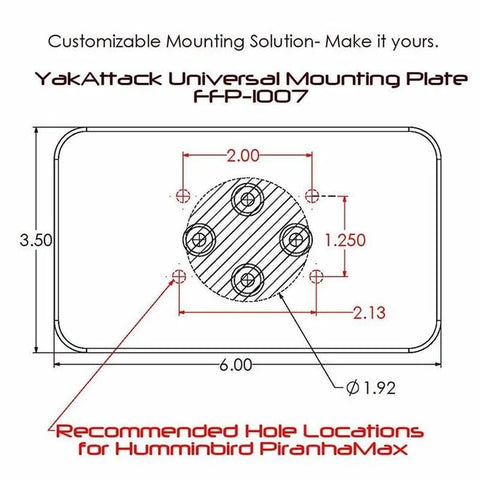 YakAttack Universal Mounting Plate