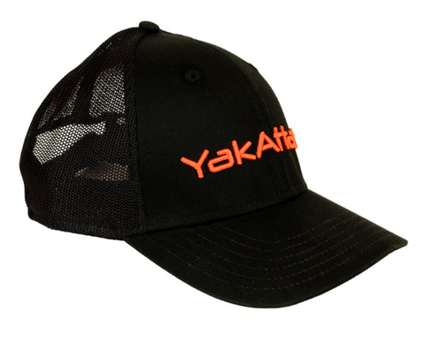YakAttack Logo Trucker Hat - Black