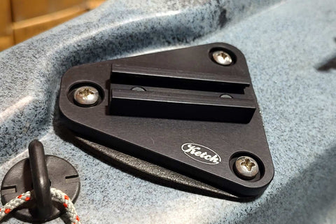 Rod Holder Delete Plate – T-Track – For Hobie kayaks