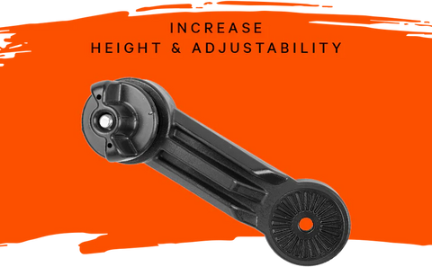 YakAttack 4" Extension Arm