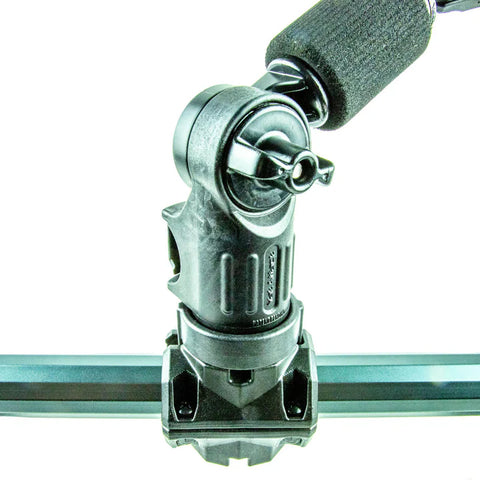 YakAttack MightyMount Duo Rail Adapter - Single Pack Compatible with Hobie® H-Rail