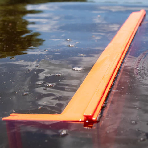 YakAttack LeaderBoard - 28" Measuring Board with Built-In Identifier Holders and Cull Tabs, Orange