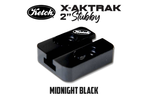 2 Inch “Stubby” X-Aktrak HD - Midnight Black