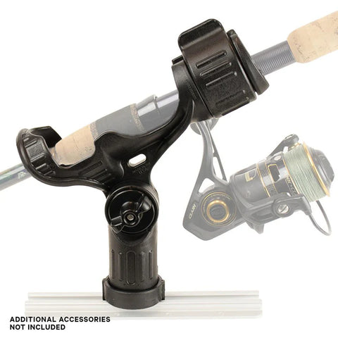 YakAttack Omega™ Rod Holder with Track Mounted LockNLoad™ Mounting System