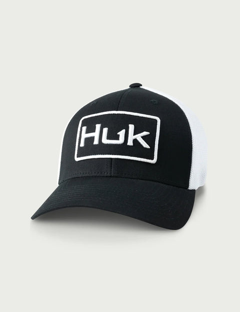 Logo Stretchback Trucker Hat - Black