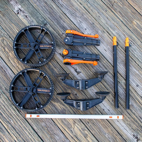 YakAttack TowNStow Scupper Kayak Cart