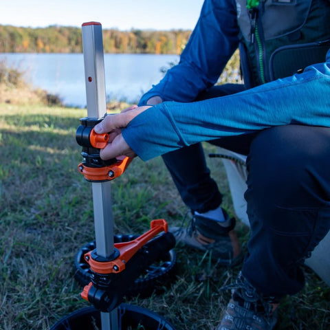 YakAttack TowNStow Scupper Kayak Cart