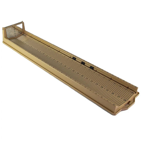 YakAttack LeaderBoard - 28" Measuring Board with Built-In Identifier Holders and Cull Tabs