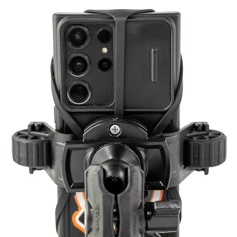 YakkAttack RotoGrip Phone Holder with 1" Screwball Track Mount