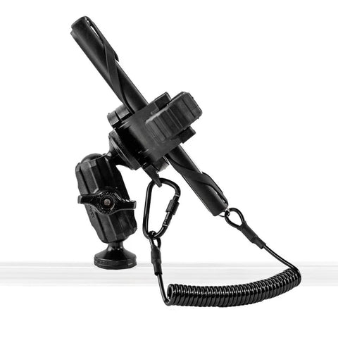 YakkAttack RotoGrip Phone Holder with 1" Screwball Track Mount