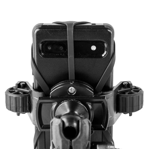 YakkAttack RotoGrip Phone Holder with 1" Screwball Track Mount