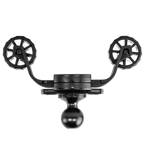 YakkAttack RotoGrip Phone Holder with 1" Screwball Track Mount