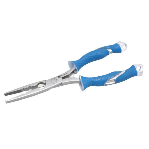 Cuda - 8" Titanium Bonded Stainless Steel Freshwater Plier with Ring Splitter