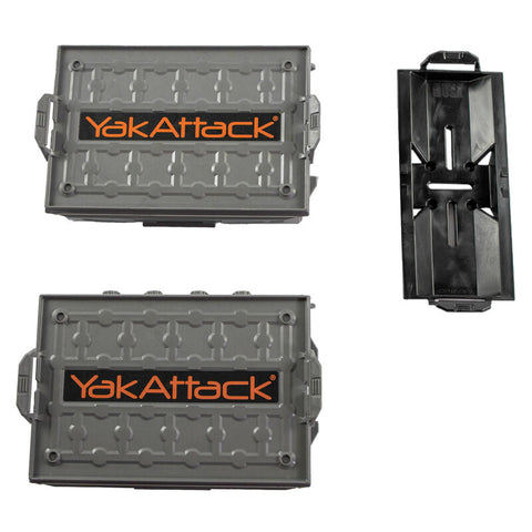 YakAttack TracPak Combo Kit, Two Boxes and Quick Release Base