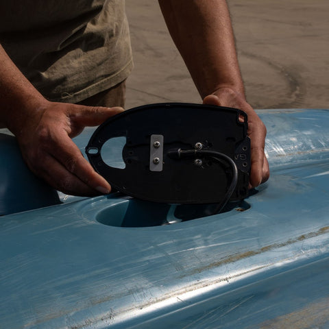 BerleyPro - Uni-Trans Lowrance Ready SideScan Transducer Mount