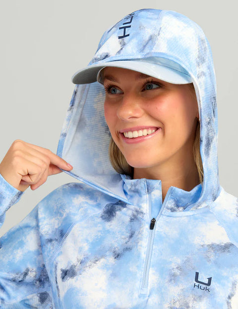 Huk Womens Icon Performance Hoodie