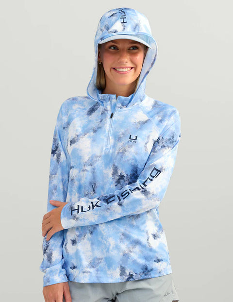 Huk Womens Icon Performance Hoodie