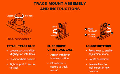 YakAttack LockNLoad™ Track Base