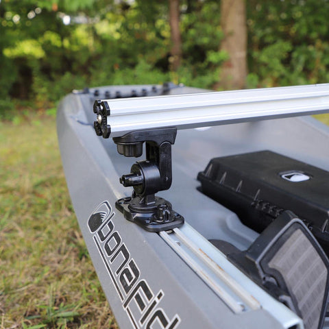 YakAttack - Command Center CrossBar, with Zero Play LockNLoad™ Track Mount Adapter