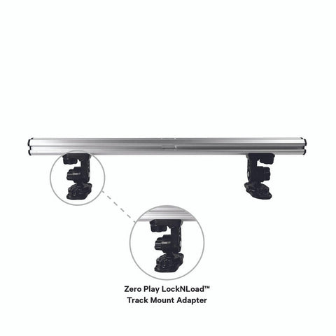 YakAttack - Command Center CrossBar, with Zero Play LockNLoad™ Track Mount Adapter