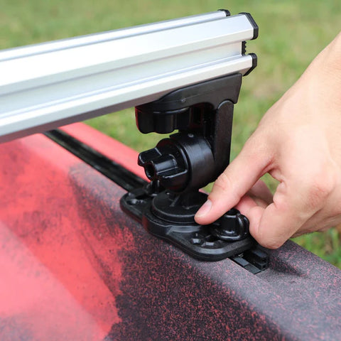 YakAttack - Command Center CrossBar, with Zero Play LockNLoad™ Track Mount Adapter