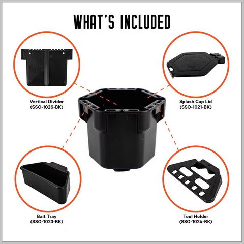 YakAttack - Fully Loaded Cup Holder Pro